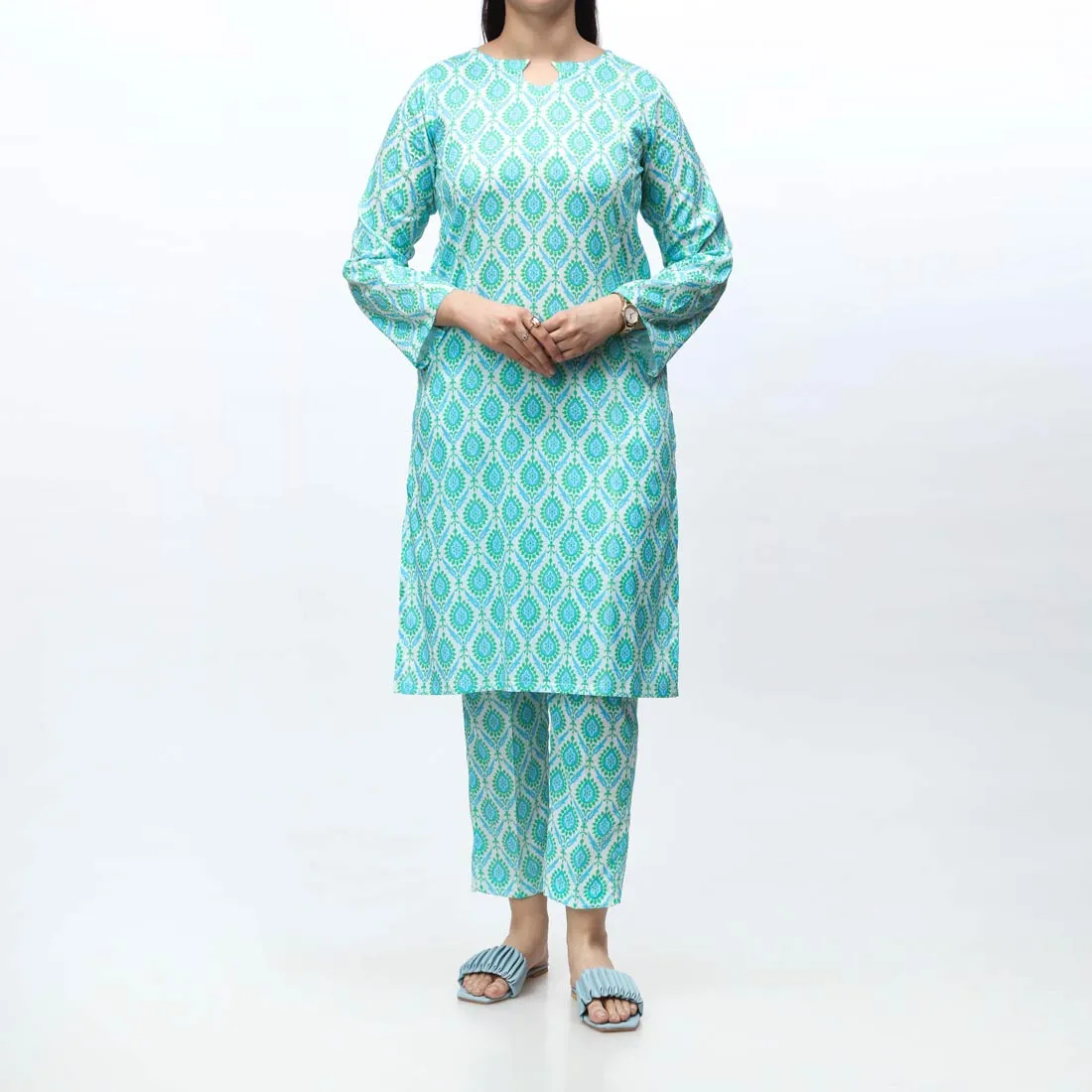 2PC- Unstitched Digital Printed Lawn Suit PS4817