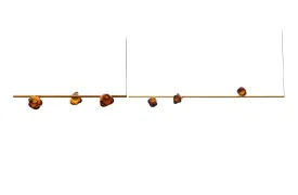 57.3 Stem Horizontal Suspended Lamp