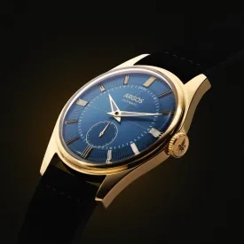 AP3.16 - Constellation Blue Gold w/ Leather Strap