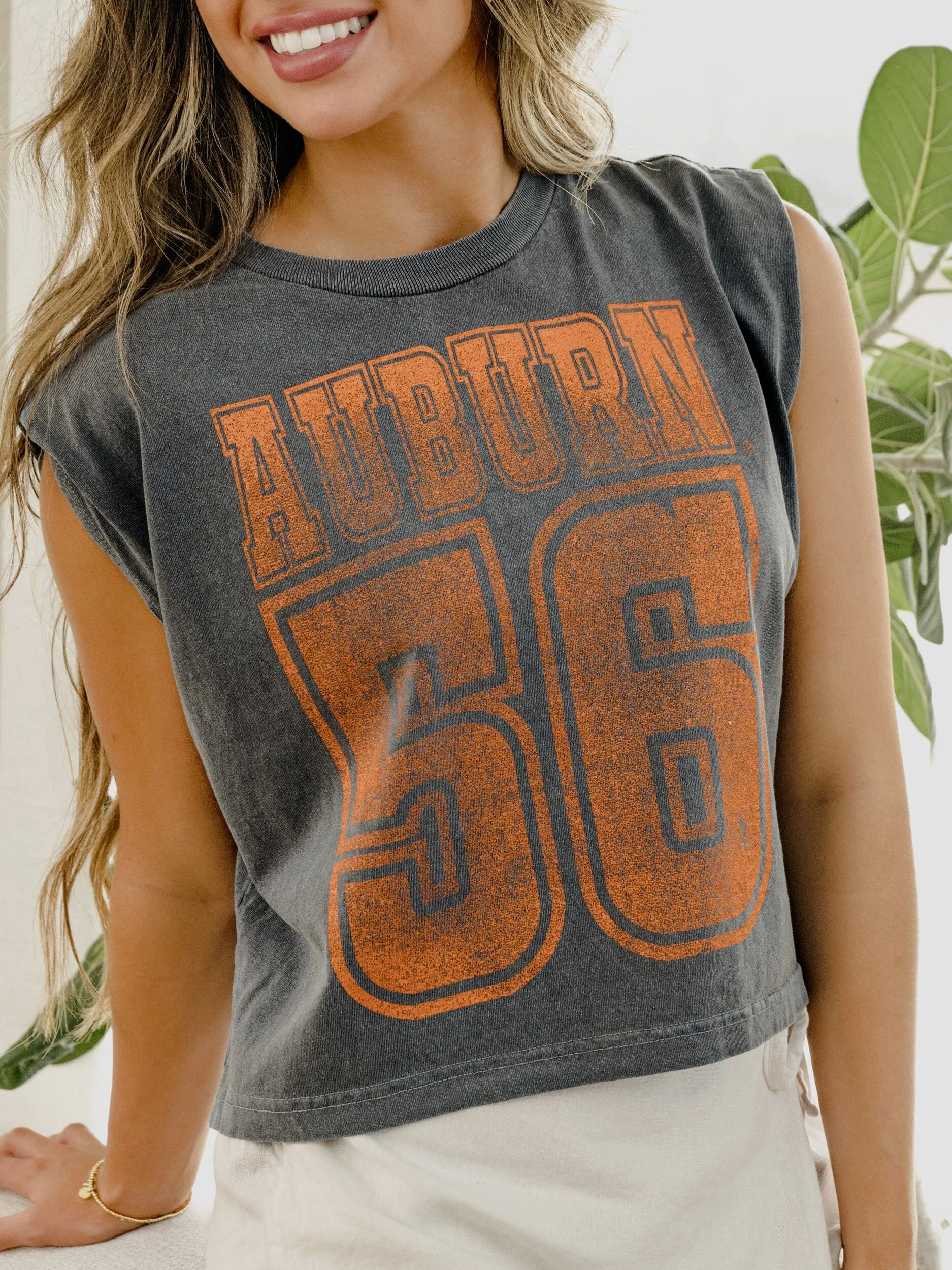 Auburn Tigers Player Navy Tank