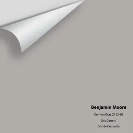 Benjamin Moore - Cement Gray 2112-60 Colour Sample