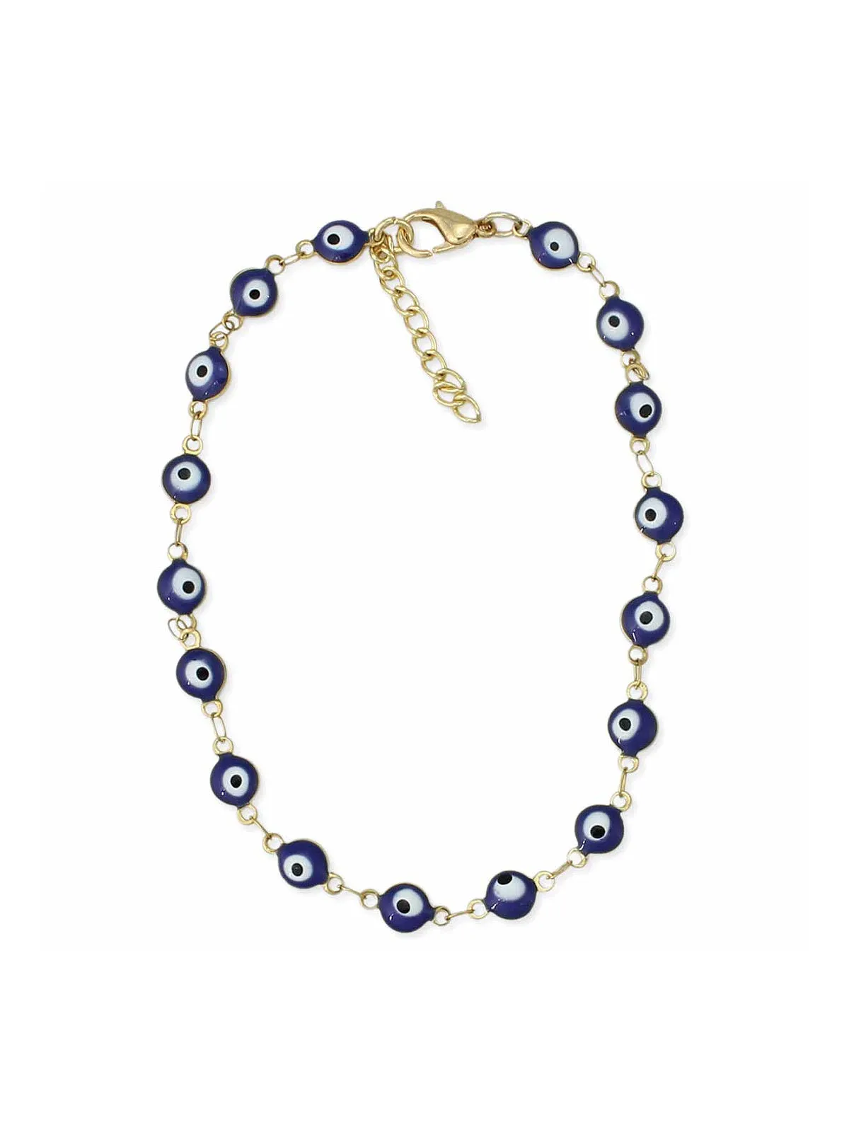 Blue Evil Eye Anklet