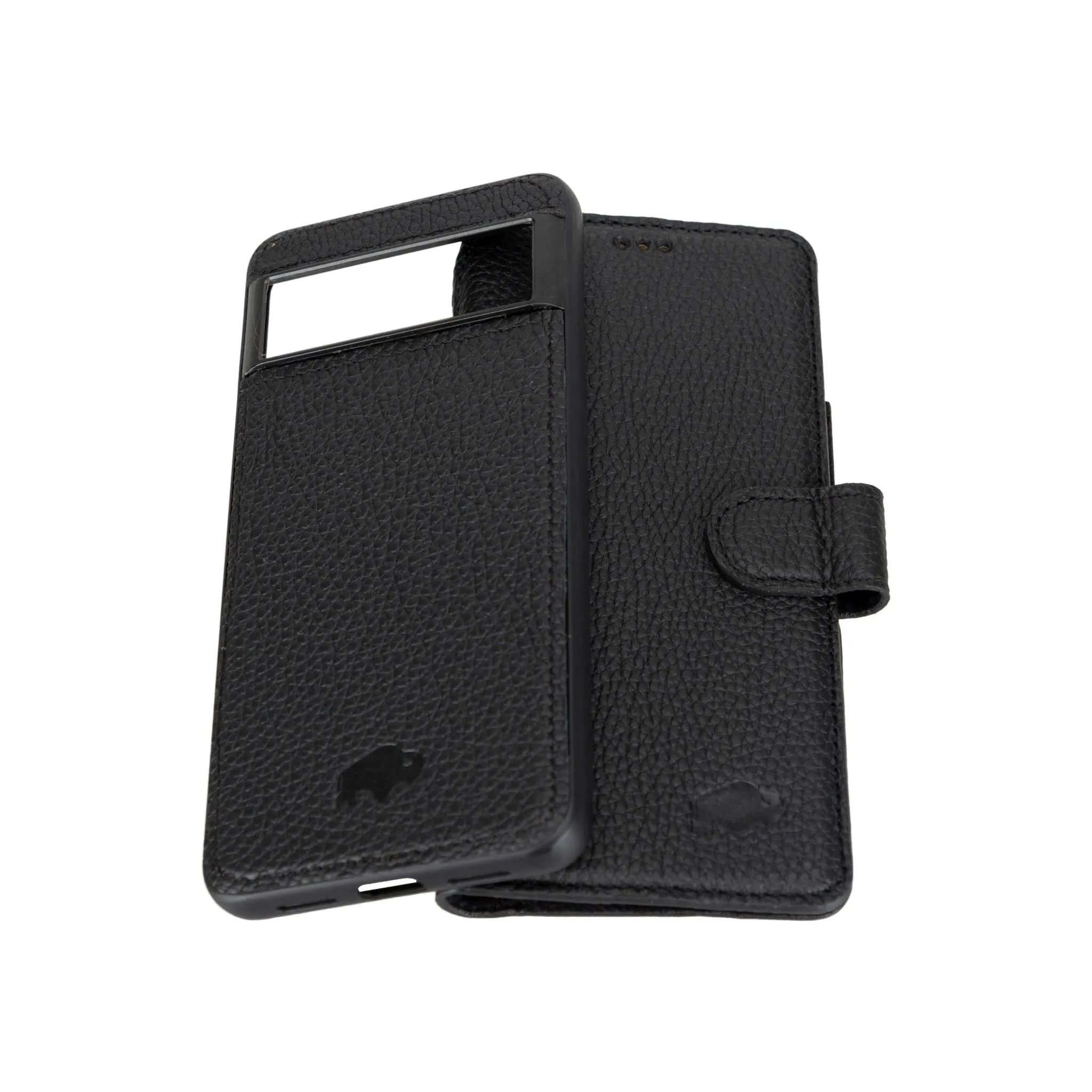 Carter Google Pixel 9 Wallet Case, Pebble Black