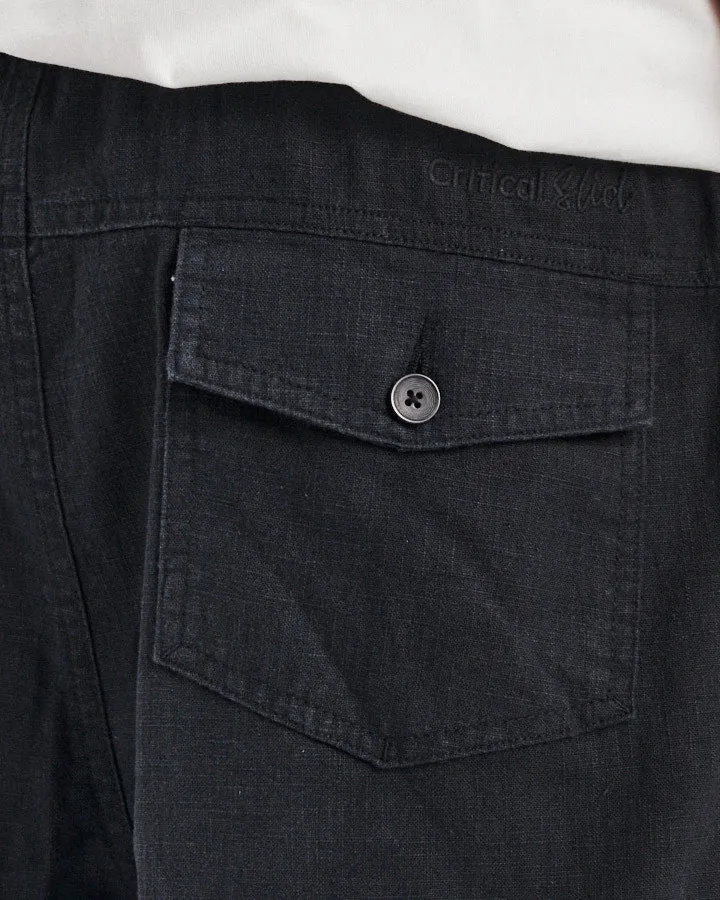 Cruiser Linen Short - Black