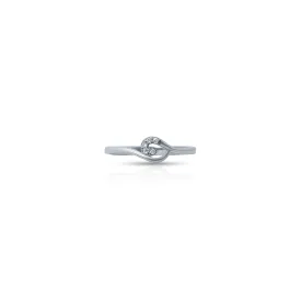 Designer Sterling Silver Ring For Girls