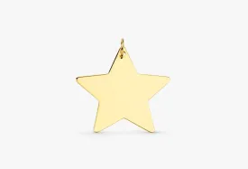 Engravable Star Charm, Stella