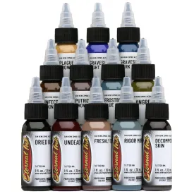 Eternal Tattoo Ink - Zombie 12 Color Set