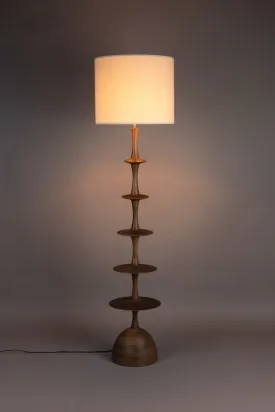 Floor Lamp Cath Walnut