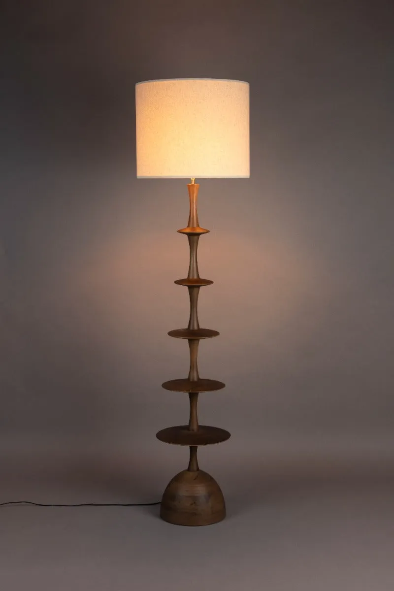 Floor Lamp Cath Walnut