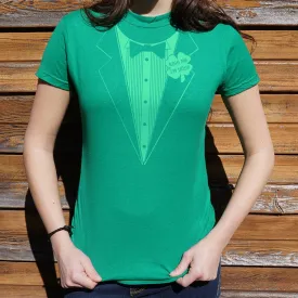 Irish Tuxedo T-Shirt (Ladies)