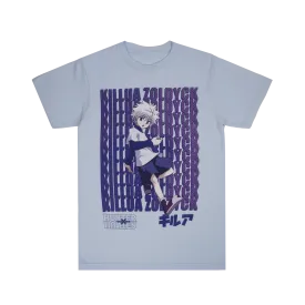 Killua Zoldyck Light Blue Tee