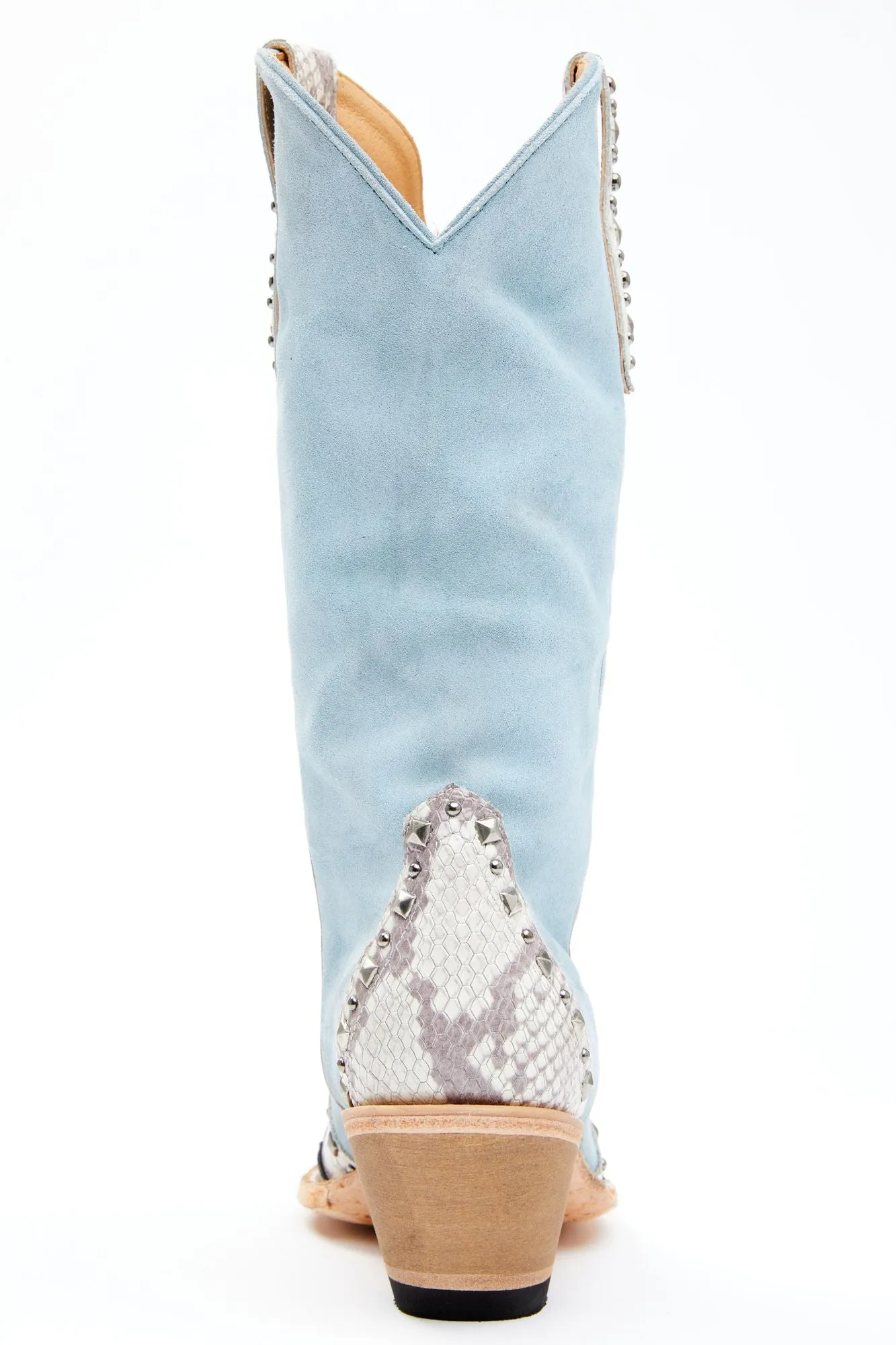 Leap Blue Western Boots - Snip Toe