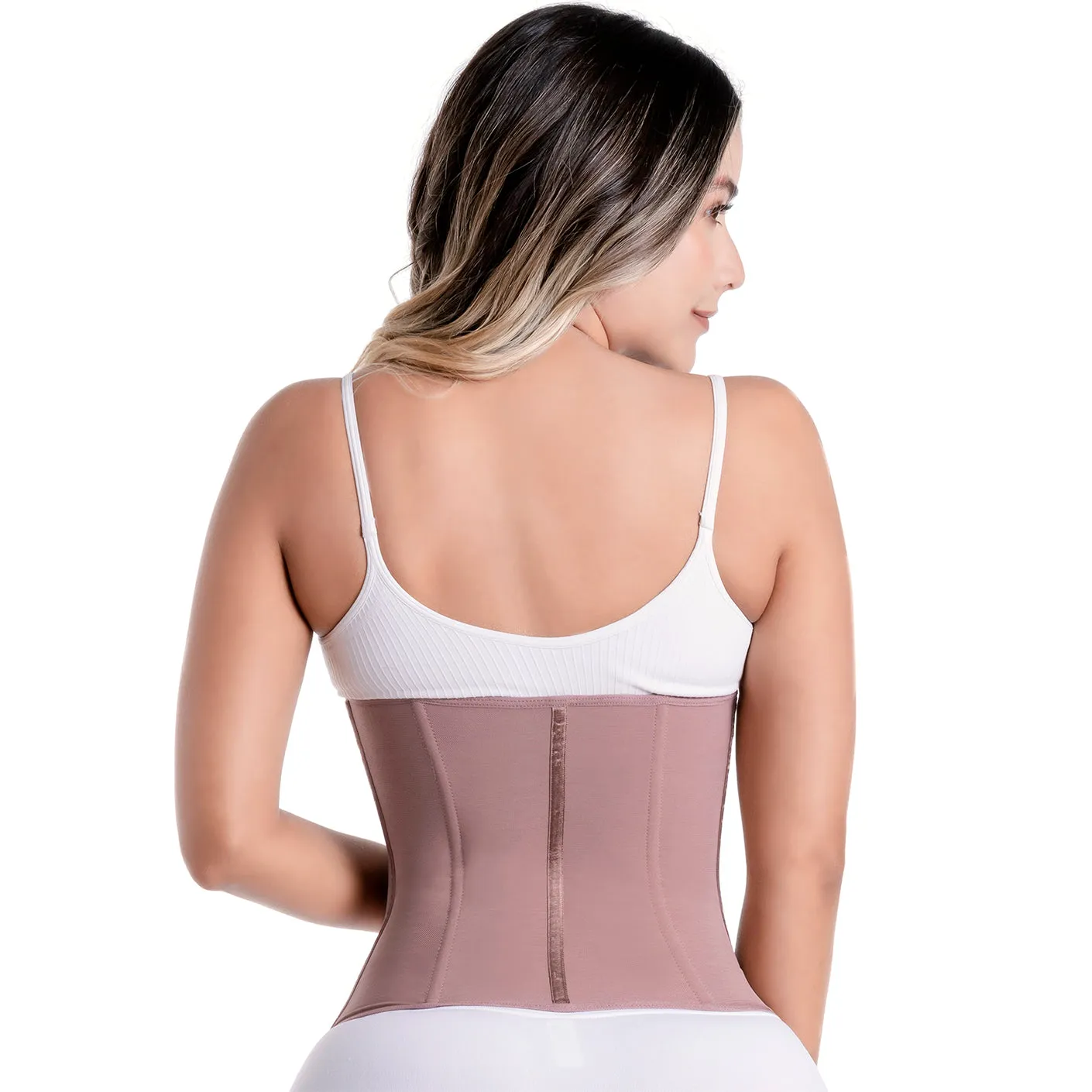 Post-Surgery Slimming massages, Posture corrector, Open bust & Front zipper closure Sonryse 023ZF