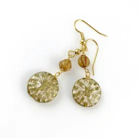 "Vintage Moss" Earrings