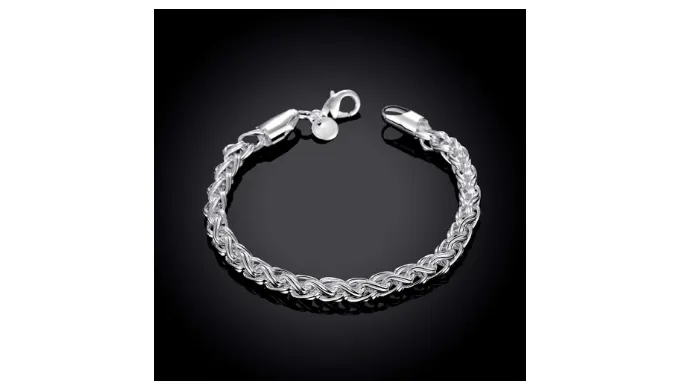 Silver Plated Classic Men's Bracelet - 3 Styles