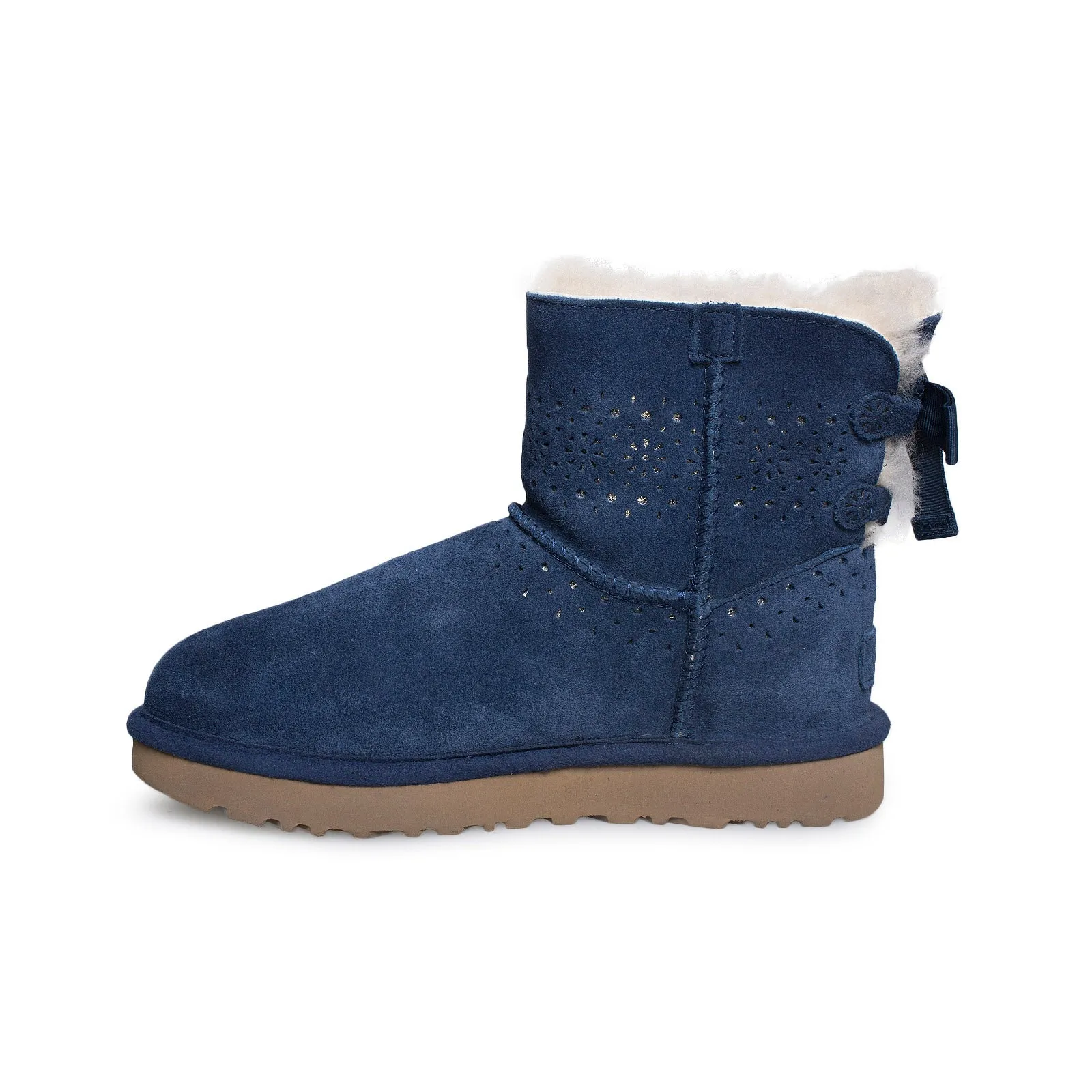 UGG Dae Sunshine Perf Navy Boots - Women's